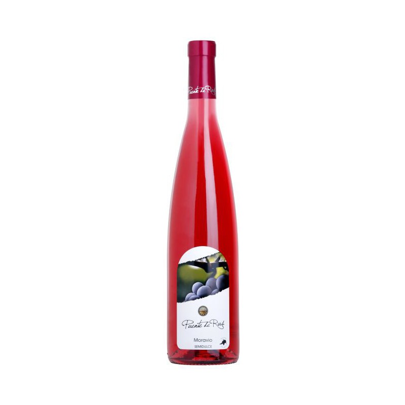 PUENTE DE RUS ROSADO SEMI DULCE 75 CL.